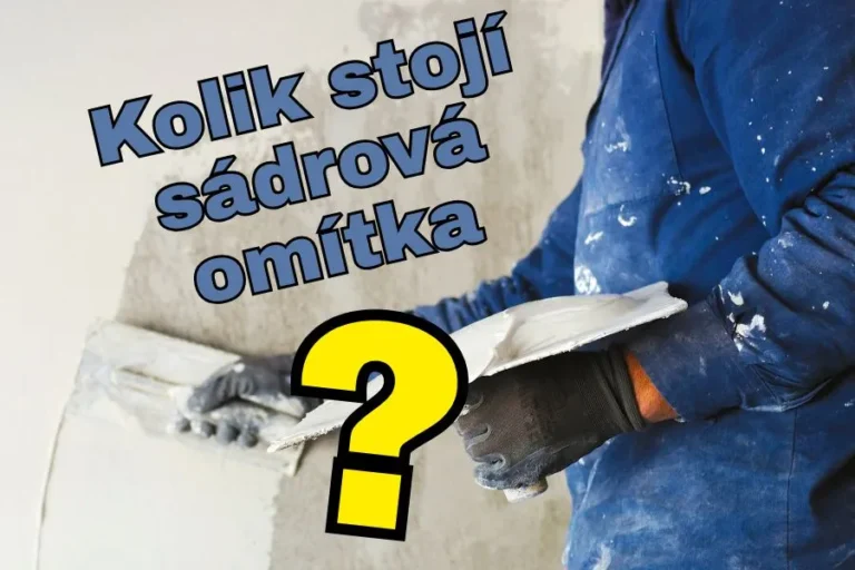 Cena sádrové omítky 20 m2