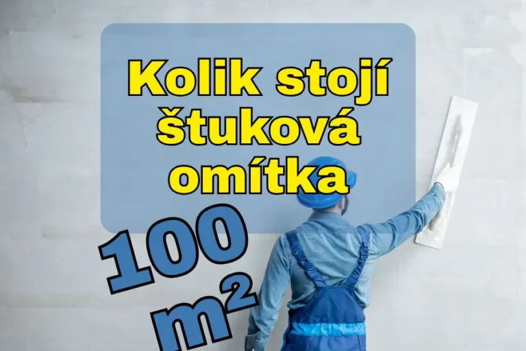 Cena štukové omítky 100 m2