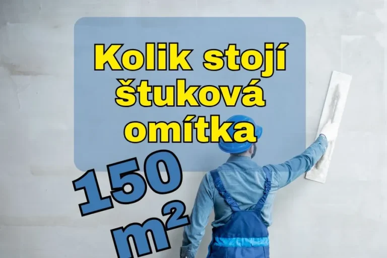 Cena štukové omítky 150 m2