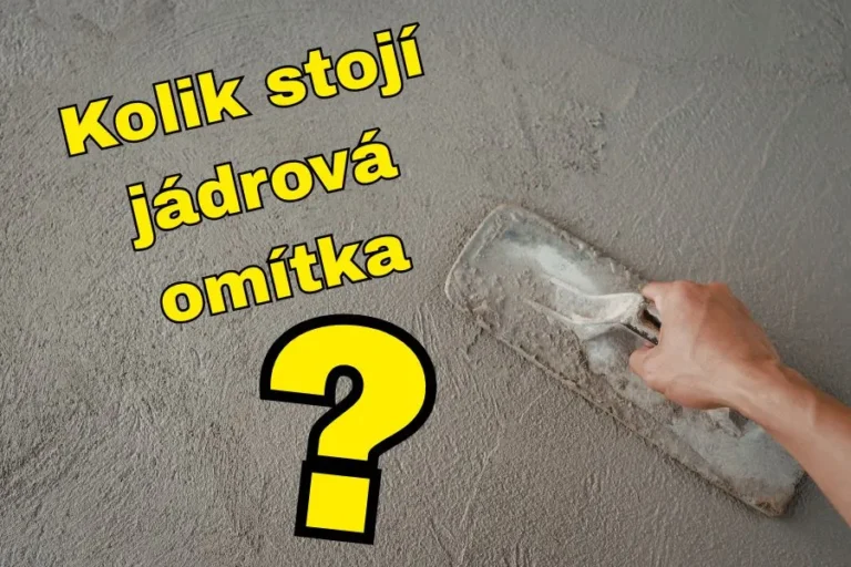 jádrová omítka 100 m2 cena